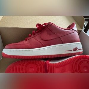 Nike Air Force 1 Low “VARSITY RED”  Sz 7 315132-606 lightly used